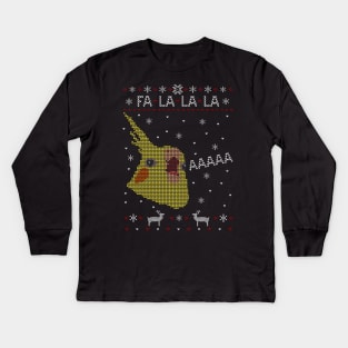 FA LA LA LA - AAAAAAAAAAAAAAAA Kids Long Sleeve T-Shirt